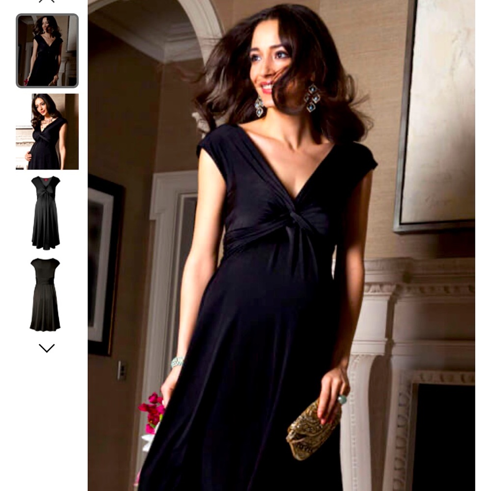 TIFFANY ROSE Dress CLARE Black Maternity
